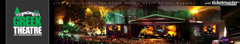 Greek Theatre Tickets