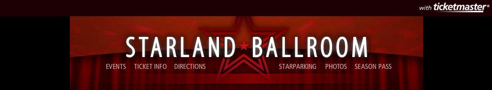 Starland Ballroom Tickets
