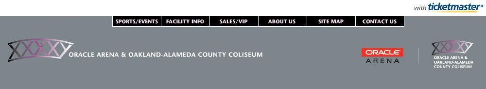 ORACLE Arena Tickets