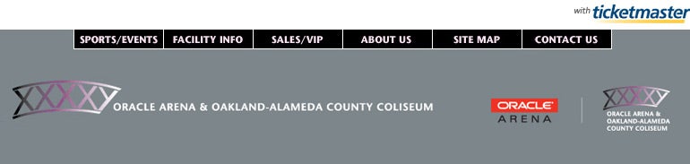 ORACLE Arena Tickets