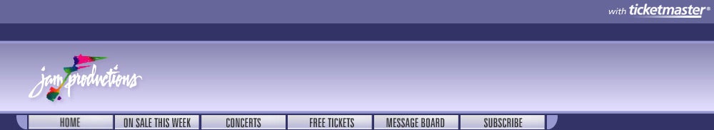 Jam Productions Tickets