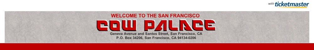 Cow Palace Tickets