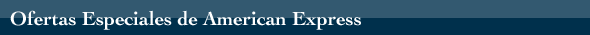 Ofertas Especiales de American Express