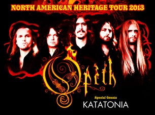 Opeth Tickets Opeth Tickets