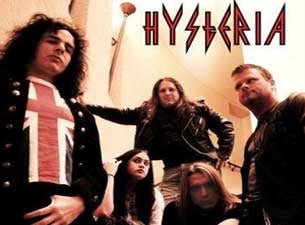 Hysteria Def Leppard Tribute Band Tickets Hysteria Def Leppard Tribute Band Tickets