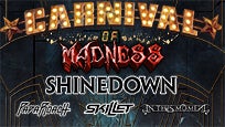 Carnival of Madness Tour featuring Shinedown pre-sale passcode for hot show tickets in Burgettstown, PA (First Niagara Pavilion)