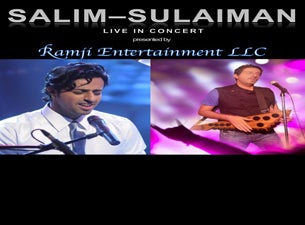 Salim-Sulaiman&nbsp;Tickets