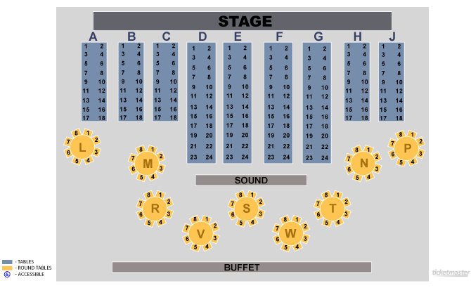 House Of Blues Dallas Seating Chart