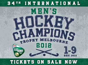 Hockey Champions Trophy 2012&nbsp;Tickets