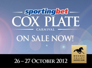Sportingbet Cox Plate Carnival Tickets Sportingbet Cox Plate Carnival Tickets