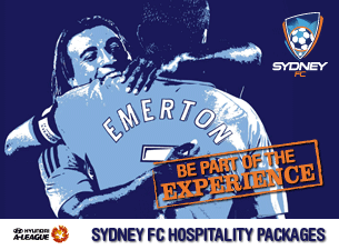 Sydney FC Match Day Hospitality Tickets Sydney FC Match Day Hospitality Tickets