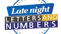 Late Night Letters and Numbers Tickets Late Night Letters and Numbers Tickets