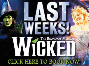 Wicked :  The Musical&nbsp;Tickets