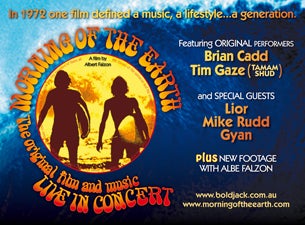 Morning of the Earth&nbsp;Tickets