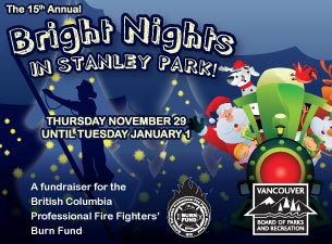 Stanley Park Bright Nights Christmas Train Tickets Stanley Park Bright Nights Christmas Train Tickets