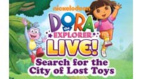 Dora the Explorer Live! Search for the City of Lost Toys pre-sale code for kids show tickets in Toronto, ON (Sony Centre For The Performing Arts)