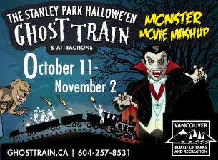 Stanley Park Halloween Ghost Train Tickets Stanley Park Halloween Ghost Train Tickets
