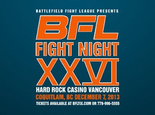 Battlefield Fight League Tickets Battlefield Fight League Tickets