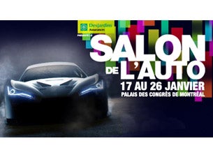 Salon International de l'Auto de Montréal Tickets Salon International de l'Auto de Montréal Tickets