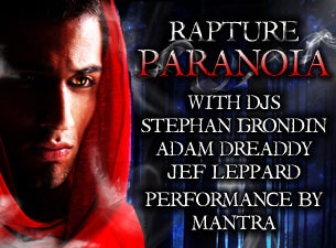 Rapture : Paranoia 3 Tickets Rapture : Paranoia 3 Tickets