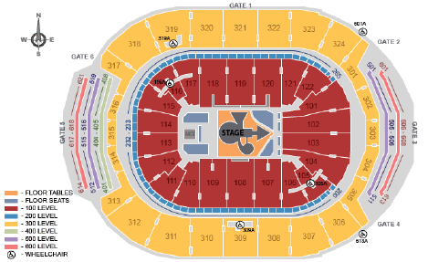 Evenko Seating Chart