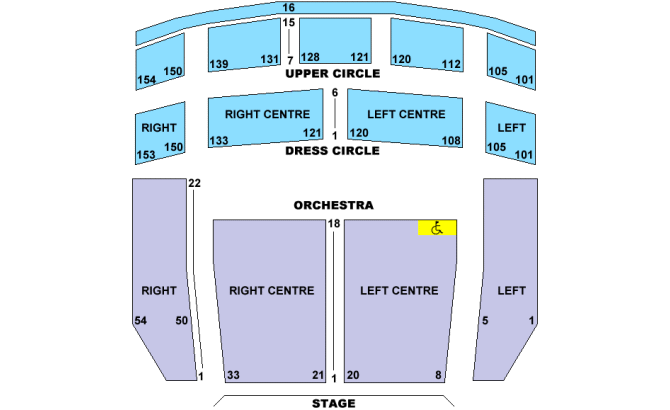 Vogue Theatre Seating Chart Vancouver