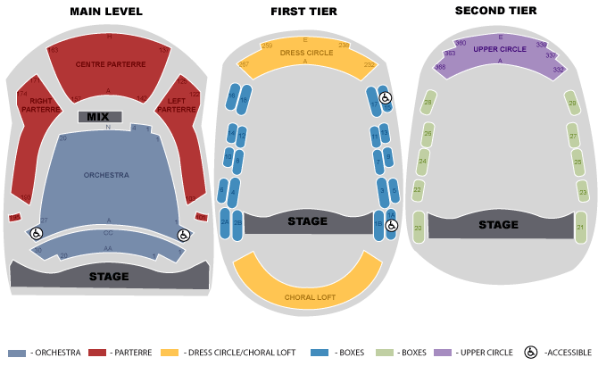 Seating Chart: Standard Seating Chart