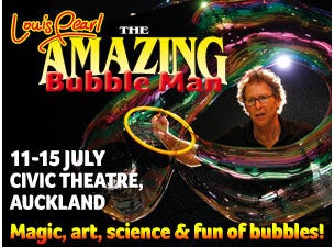 The Amazing Bubble Man Tickets The Amazing Bubble Man Tickets