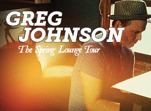 Greg Johnson Tickets Greg Johnson Tickets