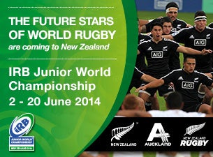 IRB Junior World Championship Tickets IRB Junior World Championship Tickets
