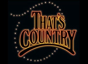 That's Country&nbsp;Tickets