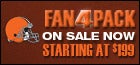 Browns Fan4Pack