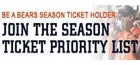 Season Ticket Priority List