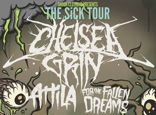 Chelsea Grin - The Eternal Nightmare Part II in New York promo photo for Live Nation Mobile App presale offer code