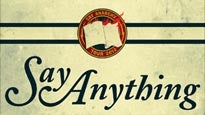 presale password for Say Anything tickets in Pontiac - MI (Clutch Cargo's)