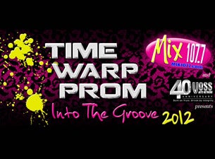 Mix 107.7 Time Warp Prom presale information on freepresalepasswords.com