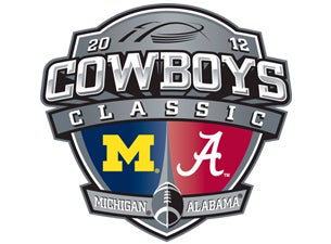 Cowboys Classic: Alabama v Michigan presale information on freepresalepasswords.com