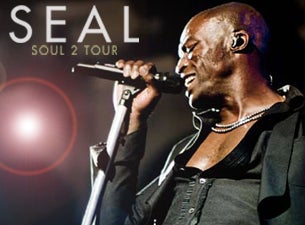 Seal in Las Vegas promo photo for Live Nation Mobile App presale offer code