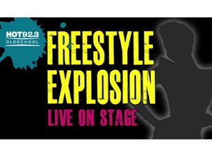 Hot 92.3 Presents Freestyle Explosion presale information on freepresalepasswords.com