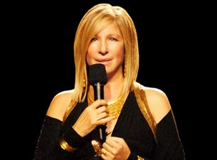 Barbra Streisand in New York promo photo for VIP Package presale offer code