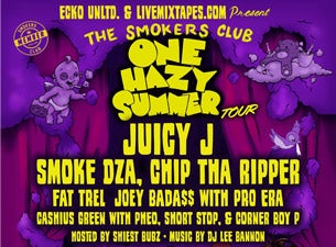 Smoker&#039;s Club Tour featuring Juicy J and Special Guests presale information on freepresalepasswords.com
