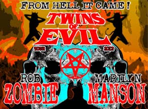Twins of Evil Tour: Rob Zombie &amp; Marilyn Manson presale information on freepresalepasswords.com