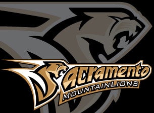 Sacramento Mountain Lions Tickets Sacramento Mountain Lions Tickets