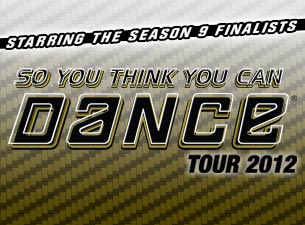 So You Think You Can Dance - Live Tour Tickets So You Think You Can Dance - Live Tour Tickets