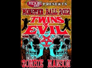 100.3 The Edge Presents: Monster Ball 2012 feat. Twins of Evil Tour presale information on freepresalepasswords.com