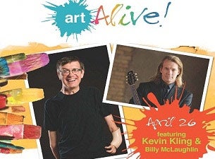 artALIVE Featuring Kevin Kling &amp; Billy McLaughlin presale information on freepresalepasswords.com