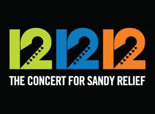 12.12.12 - The Concert For Sandy Relief presale information on freepresalepasswords.com