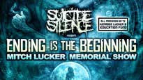 Suicide Silence Presents Mitch Lucker Memorial Show presale information on freepresalepasswords.com