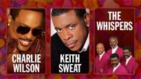 Charlie Wilson, Keith Sweat, The Whispers presale information on freepresalepasswords.com