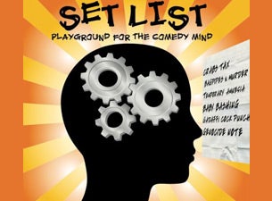 Set List: Comedy Without a Net presale information on freepresalepasswords.com